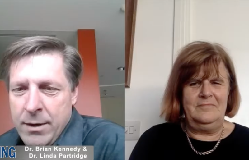 Dr. Brian Kennedy and Dr. Linda Partridge