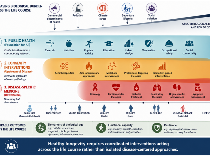Extending Healthspan Through Public Health and Longevity Medicine